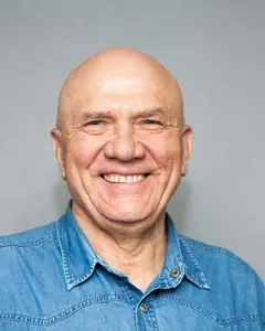 Göran Berg i jeansskjorta